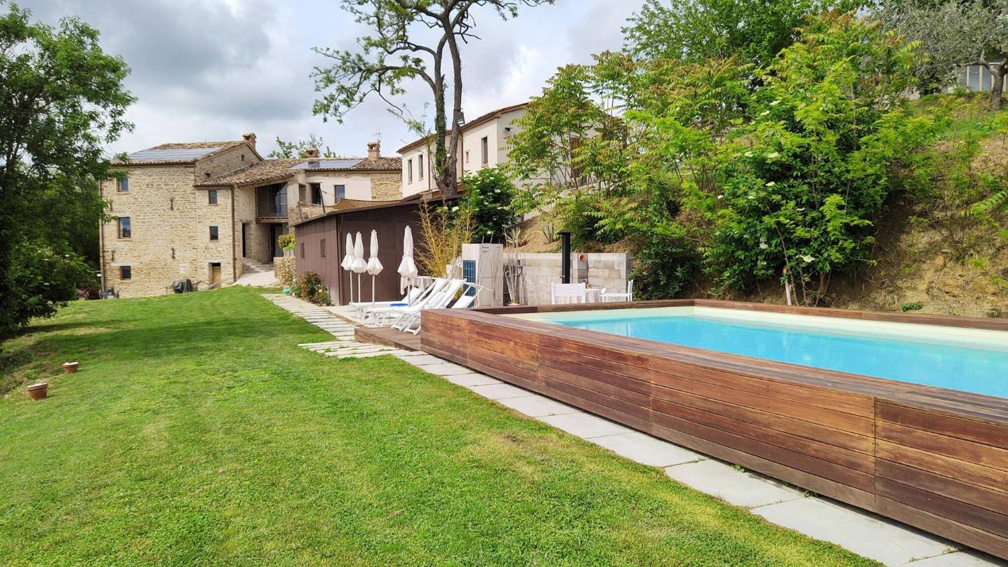 Borgo Calbianco - Private House With Pool & Airco Villa Cerreto Castello Exterior foto